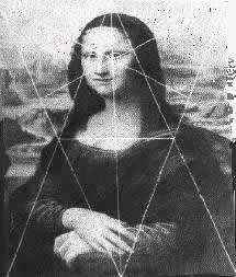 Мона Лиза (Джоконда) Леонардо да Винчи и золотые треугольники